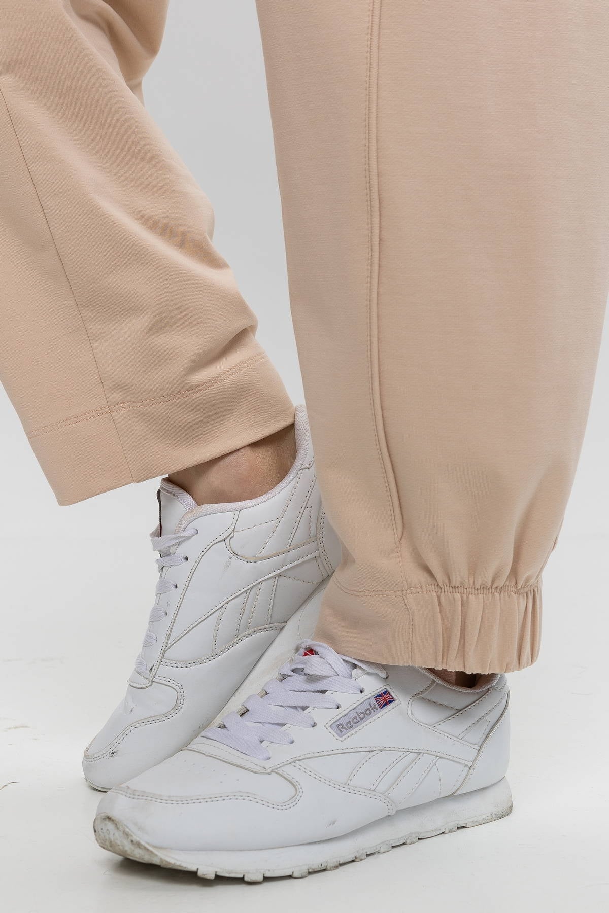 Хлопковые брюки с карманами Baggy E16-LD321