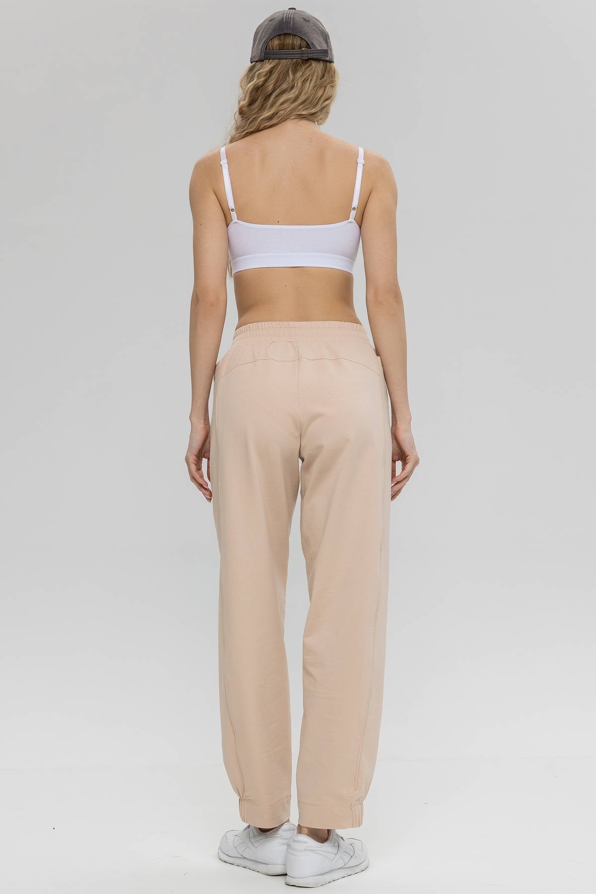 Хлопковые брюки с карманами Baggy E16-LD321