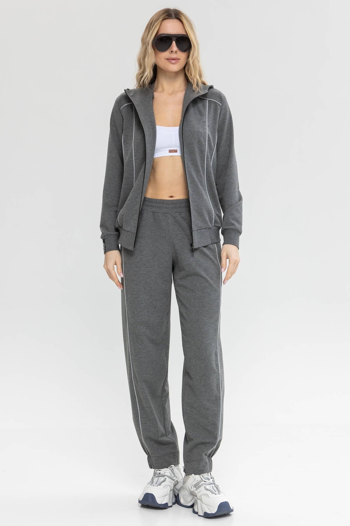 Бавовняні штани з кишенями Baggy E161-LD92