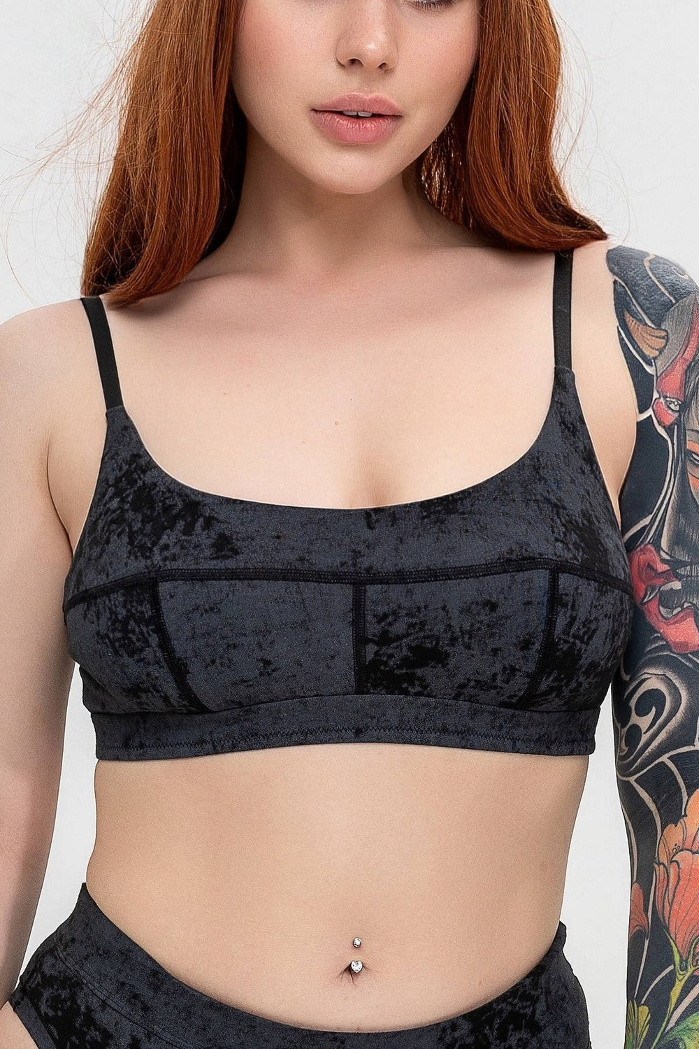 Бра-топ из хлопка Basic Touch T51-KHL158