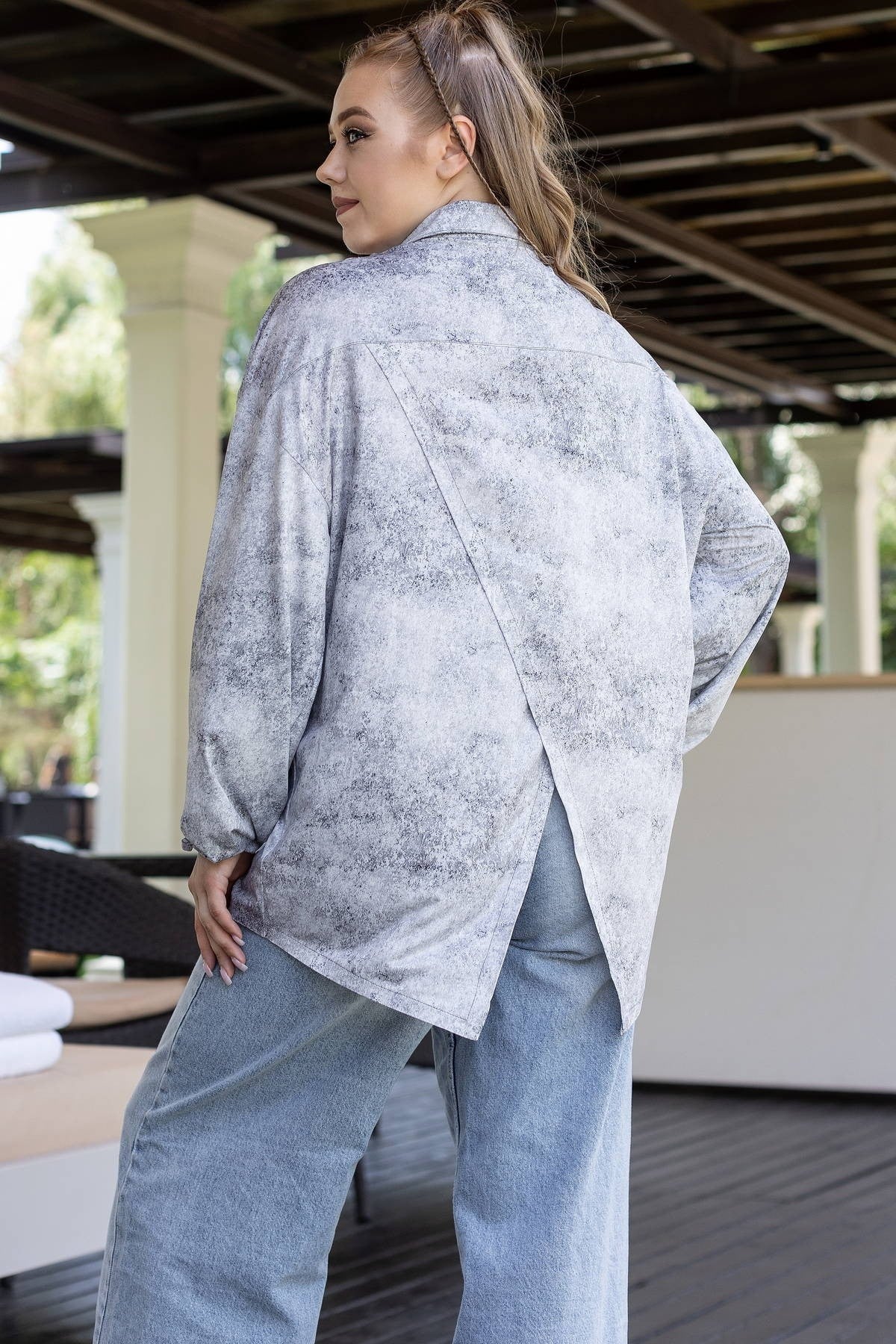 Рубашка с принтом Magnetic RY1-P155