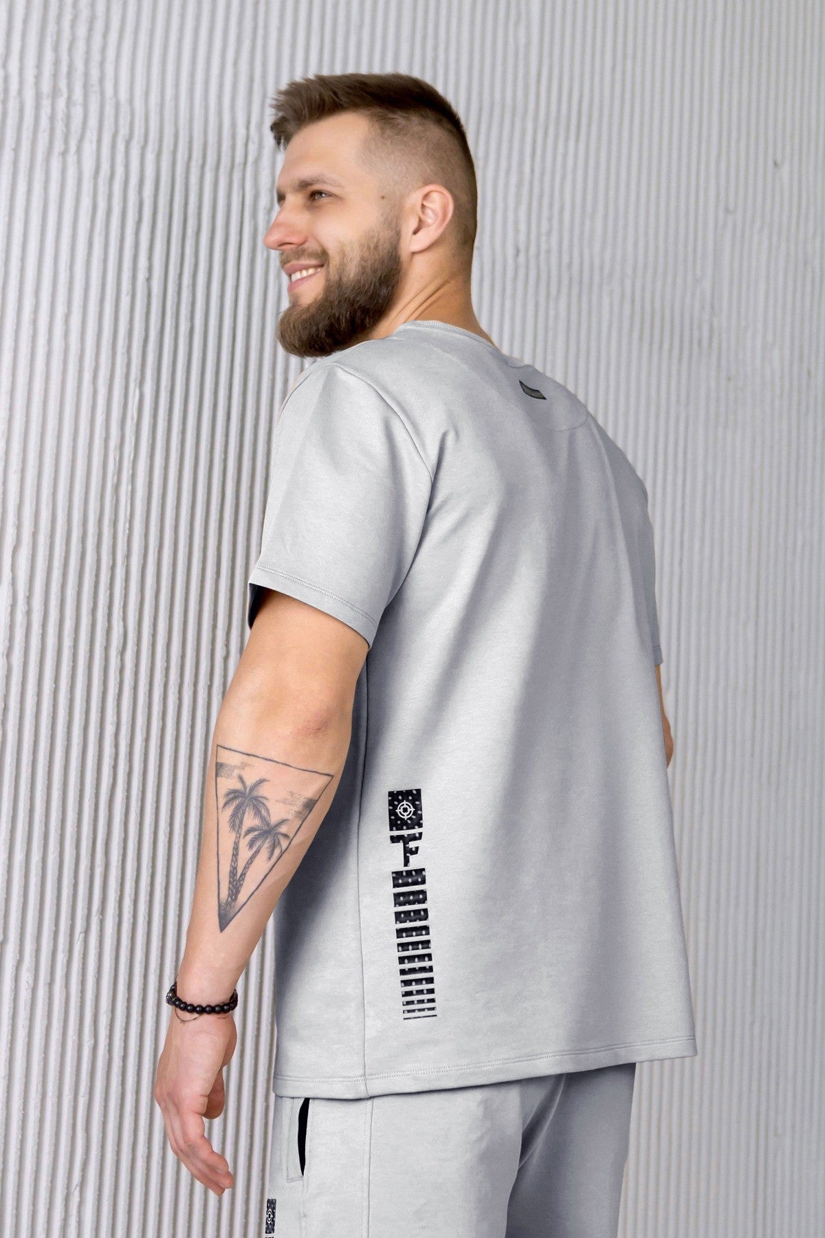 Мужская футболка из хлопка RMLD1-LD91