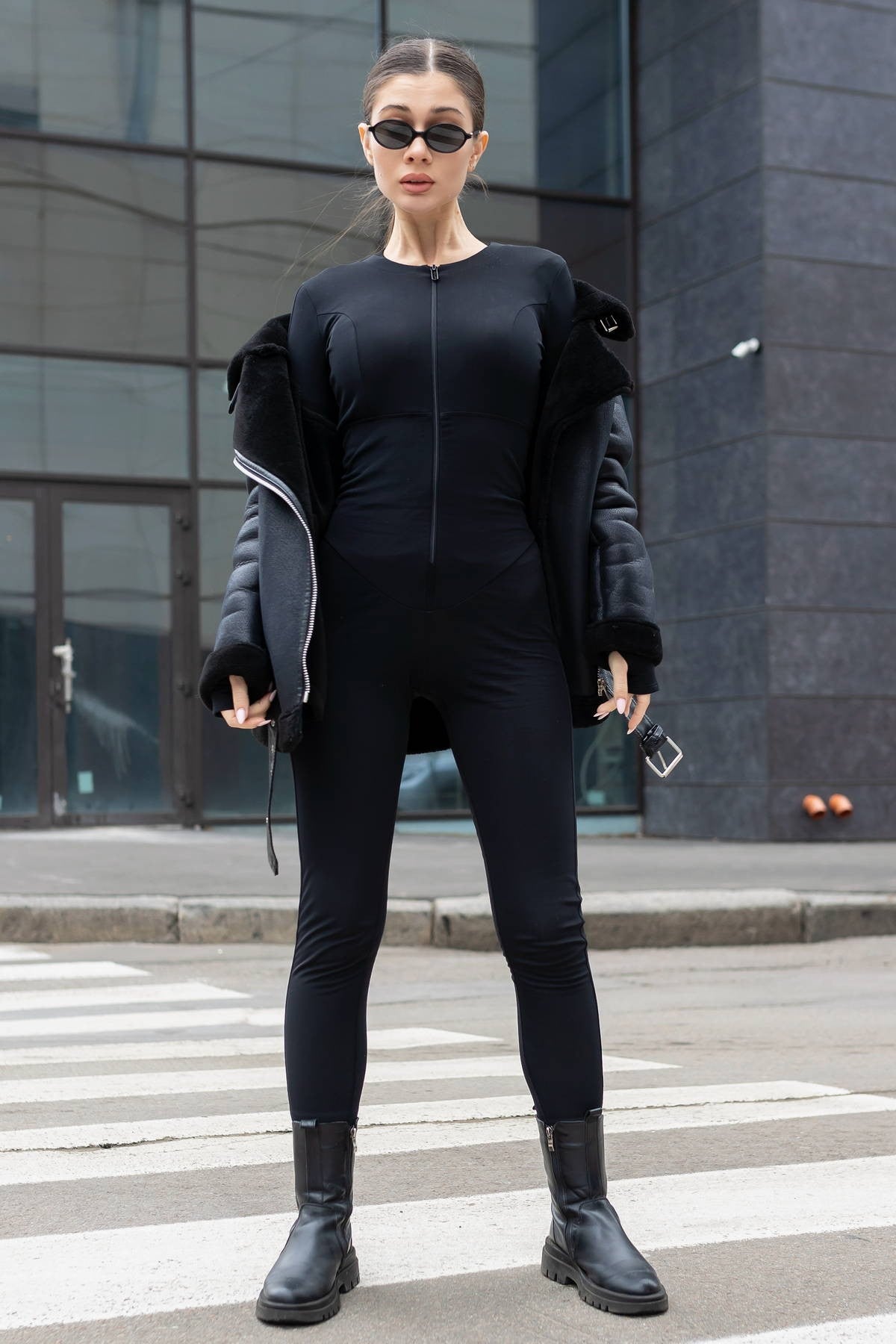 Утепленный комбинезон с корсетом TF50-C10