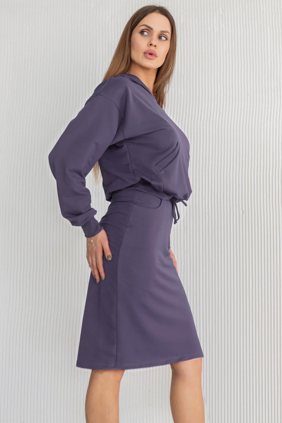 Хлопковая юбка на резинке U2-LD61