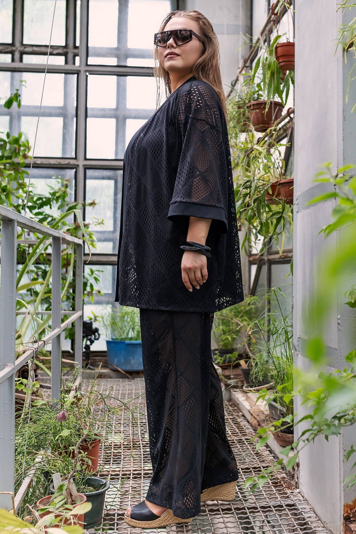 Ажурний пляжний костюм XA4+E13-AG10