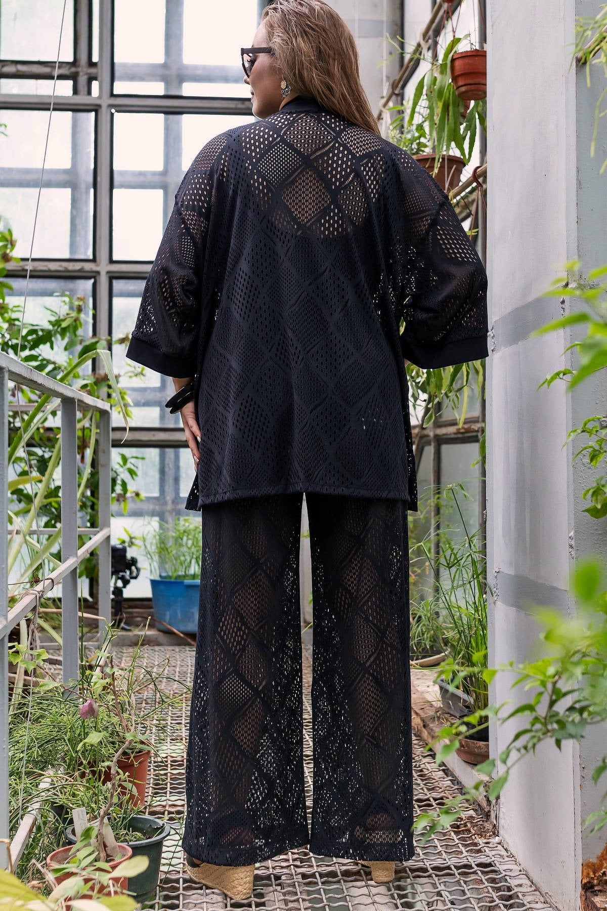 Ажурний пляжний костюм XA4+E13-AG10