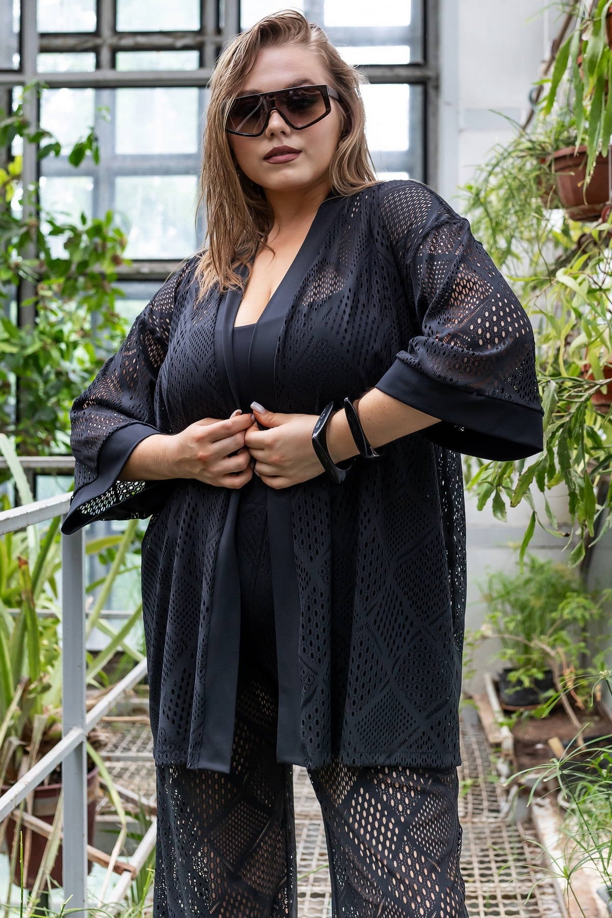 Ажурний пляжний костюм XA4+E13-AG10