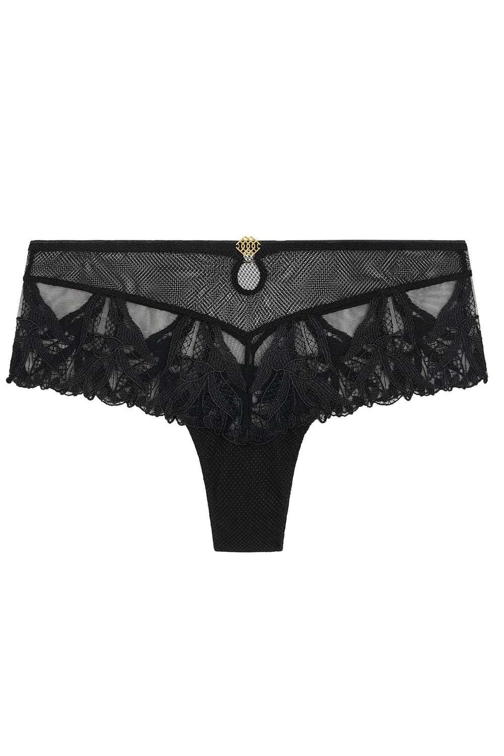Шортики с вышивкой 6B70 Sweet Euphoria black