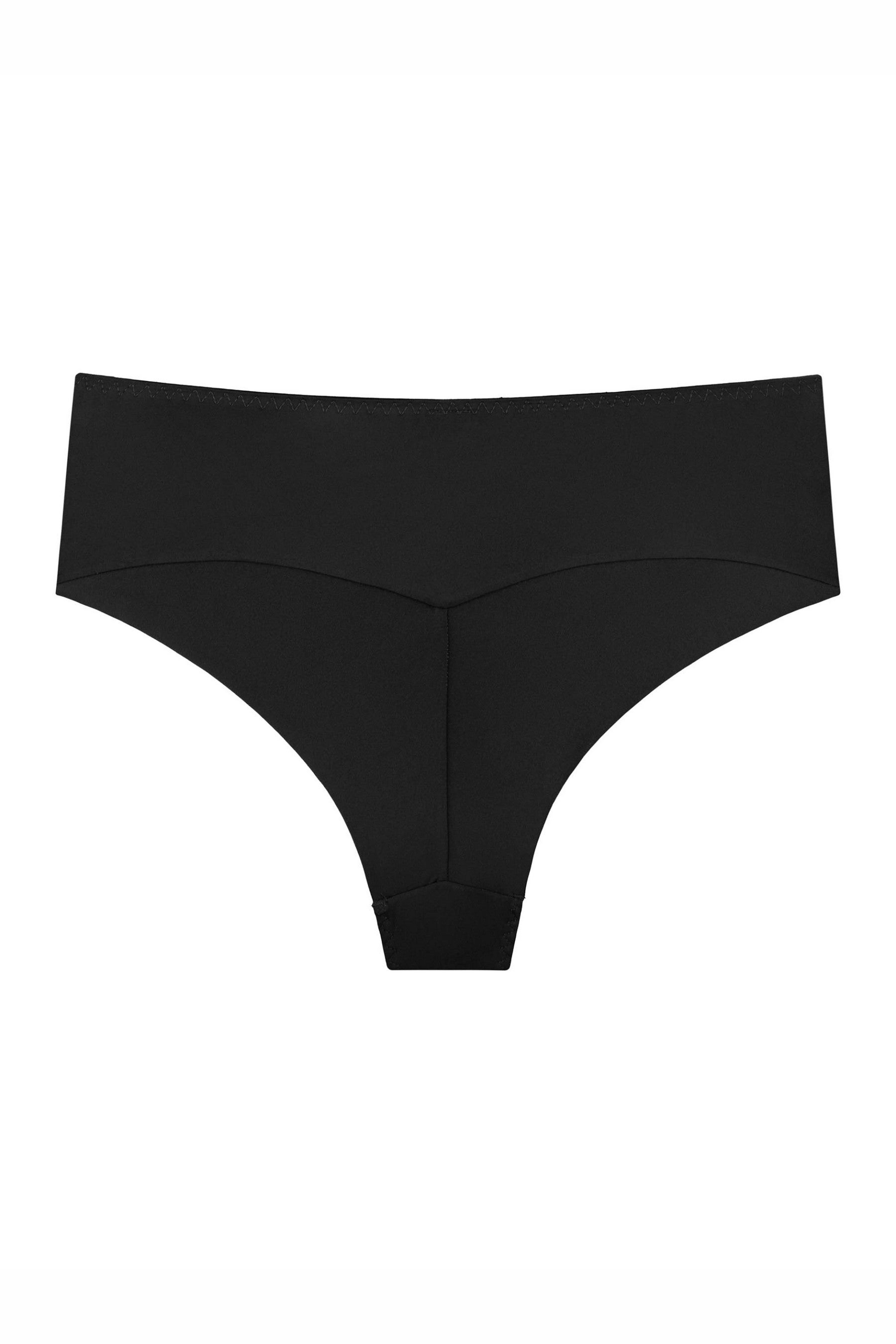 Трусики бразилиана из микрофибры 7001-26 black