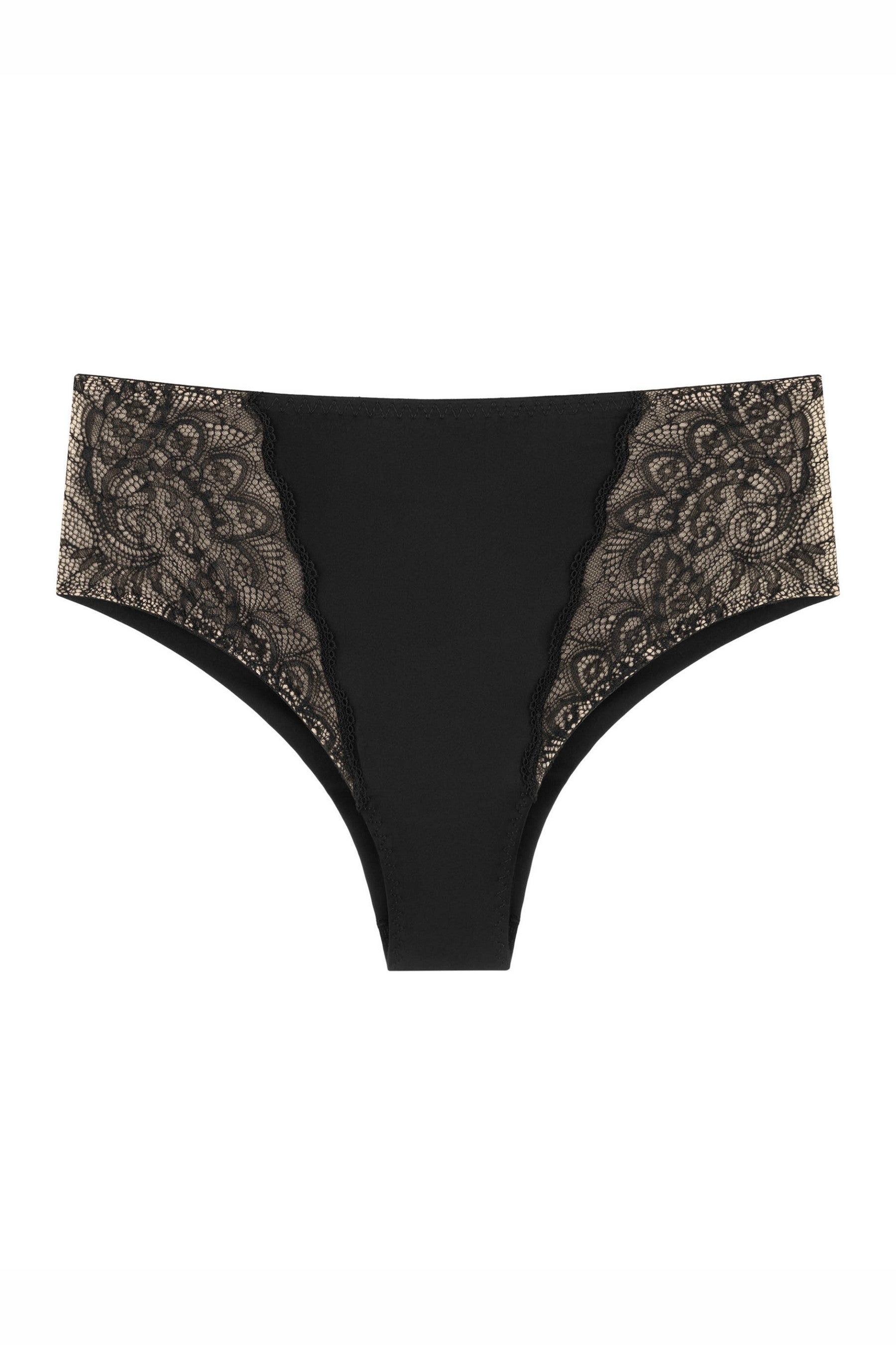 Трусики бразилиана из микрофибры 7001-26 black