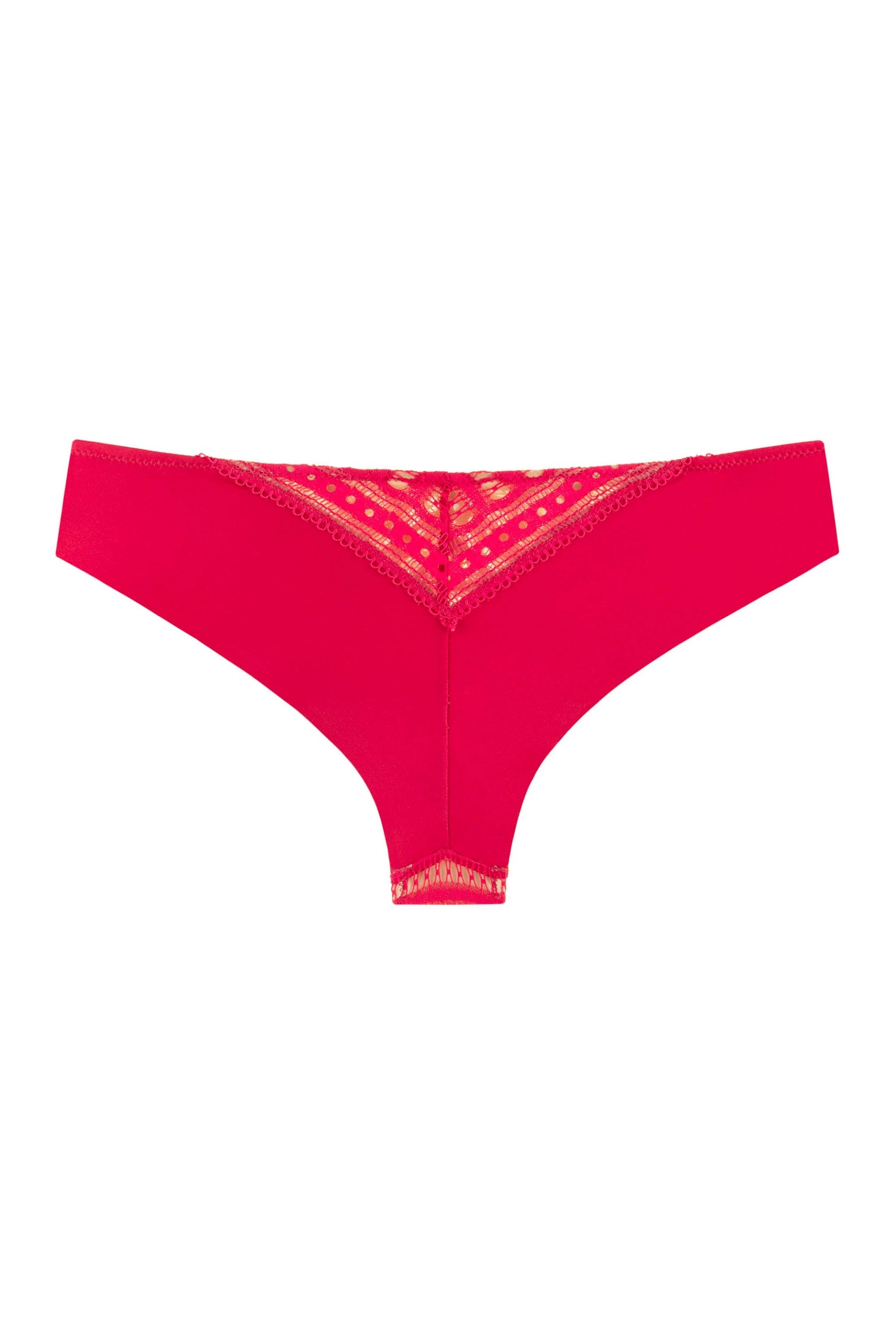 Трусики бразилиана из микрофибры 8176-22 fuchsia