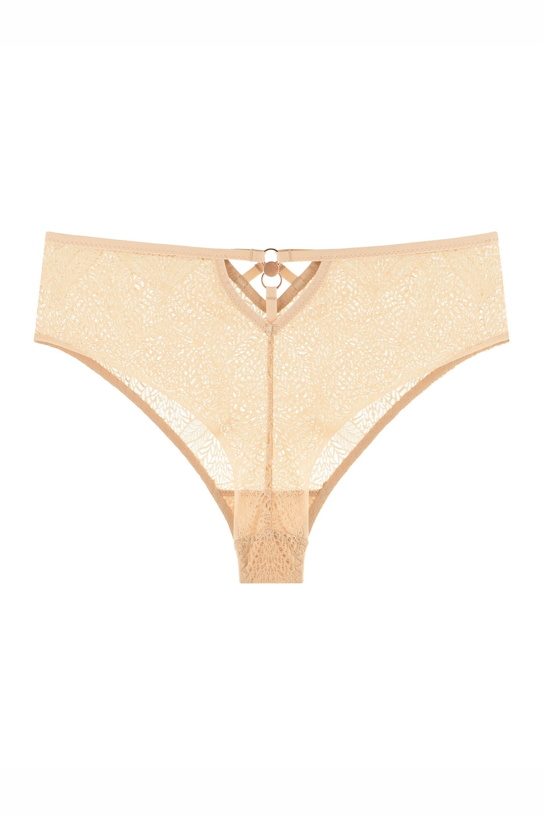 Высокие трусики бразилиана 8182-25 beige