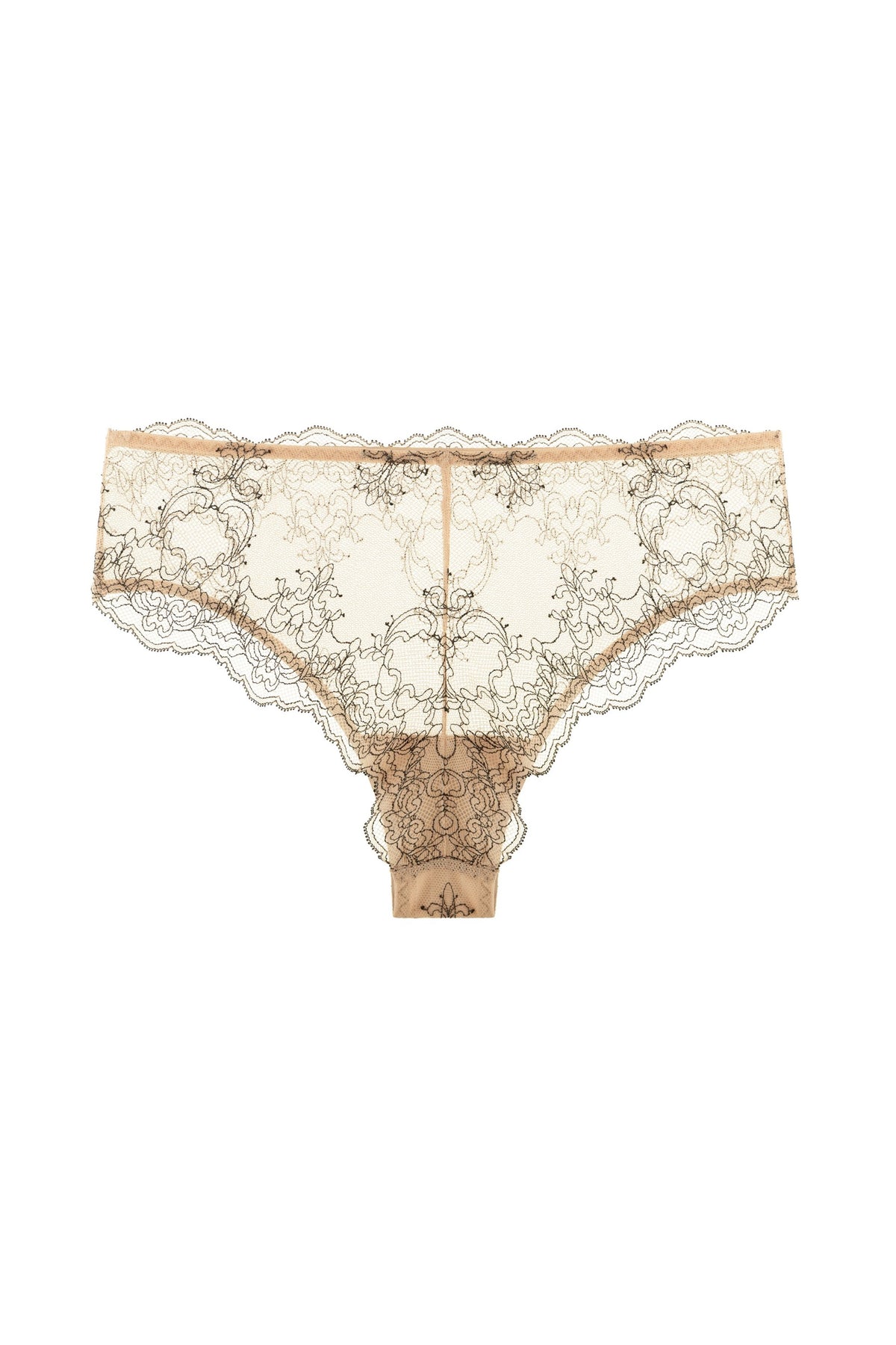 Мереживні трусики бразіліана 8190-24/04 beige Anabel Arto