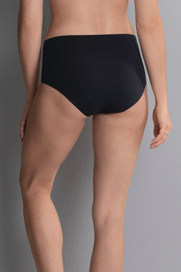 Бесшовные трусики 1343 Essentials High-waist+ black