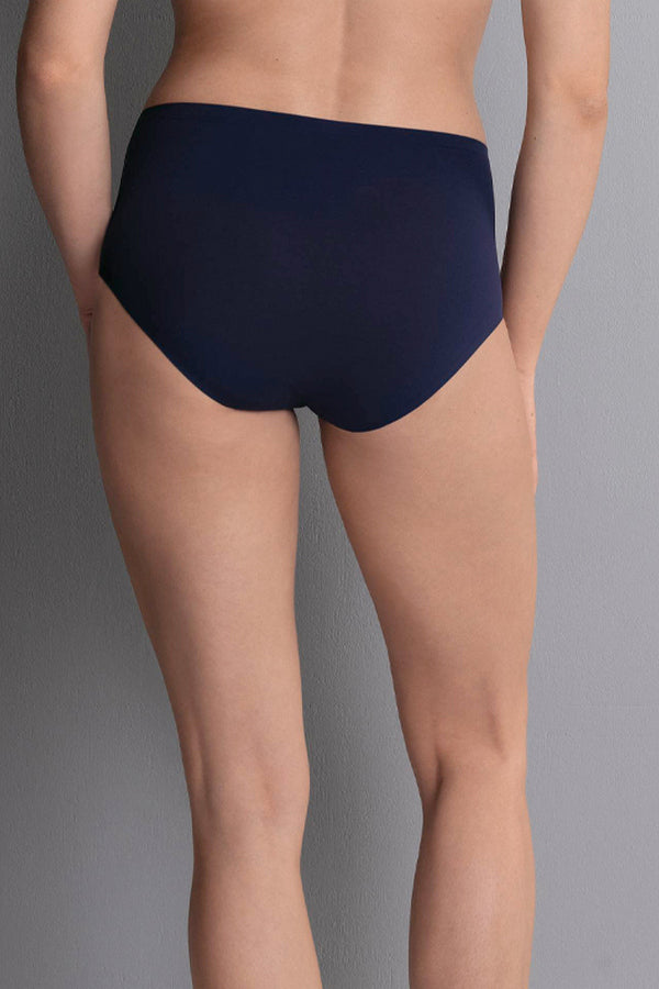 Бесшовные трусики 1343 Essentials High-waist+ dark blue