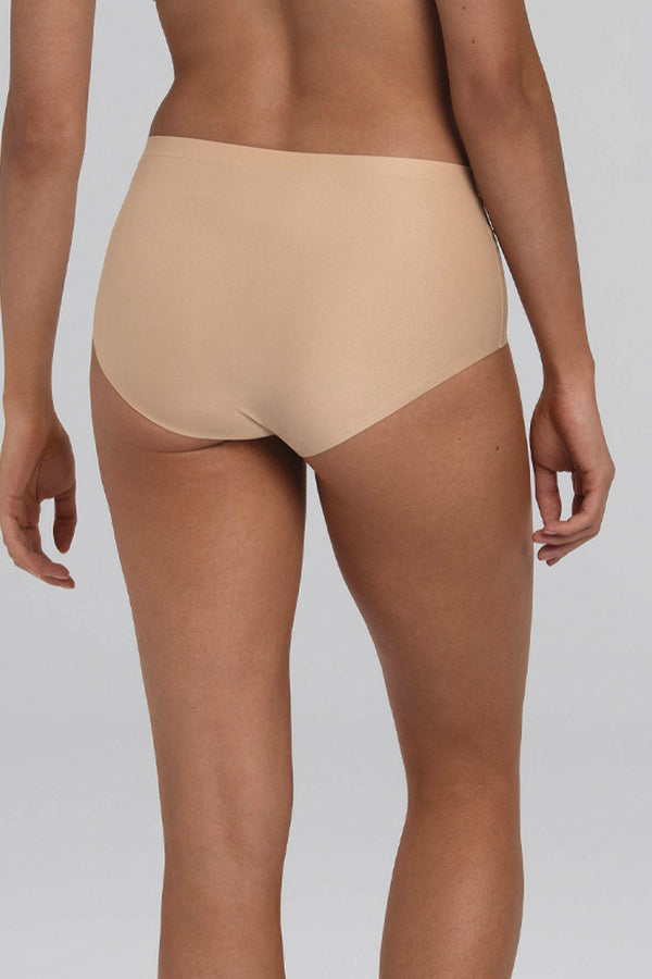 Бесшовные трусики 1343 Essentials High-waist+ deep sand