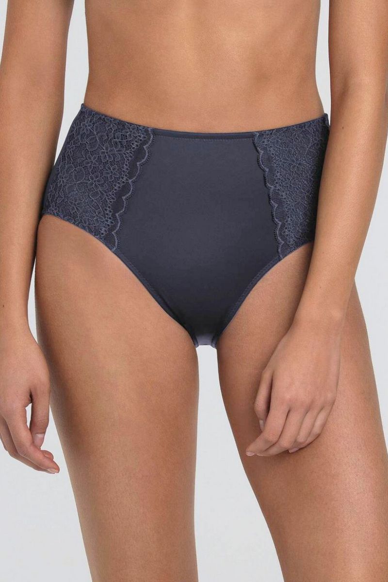 Высокие трусики слип 1512 Havanna dark blue