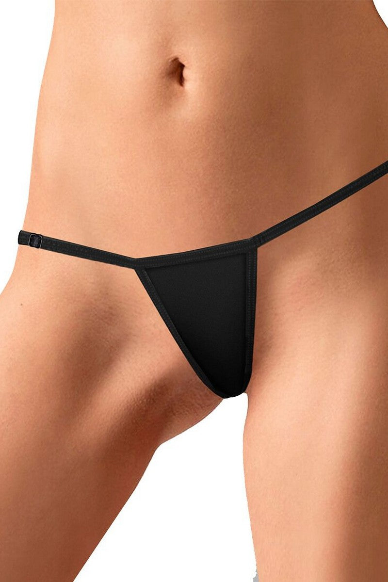 Трусики стрінг з ланцюжками Bad Bitch black