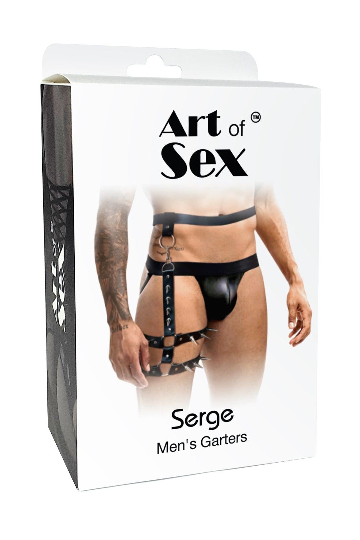 Мужские гартеры Serge black