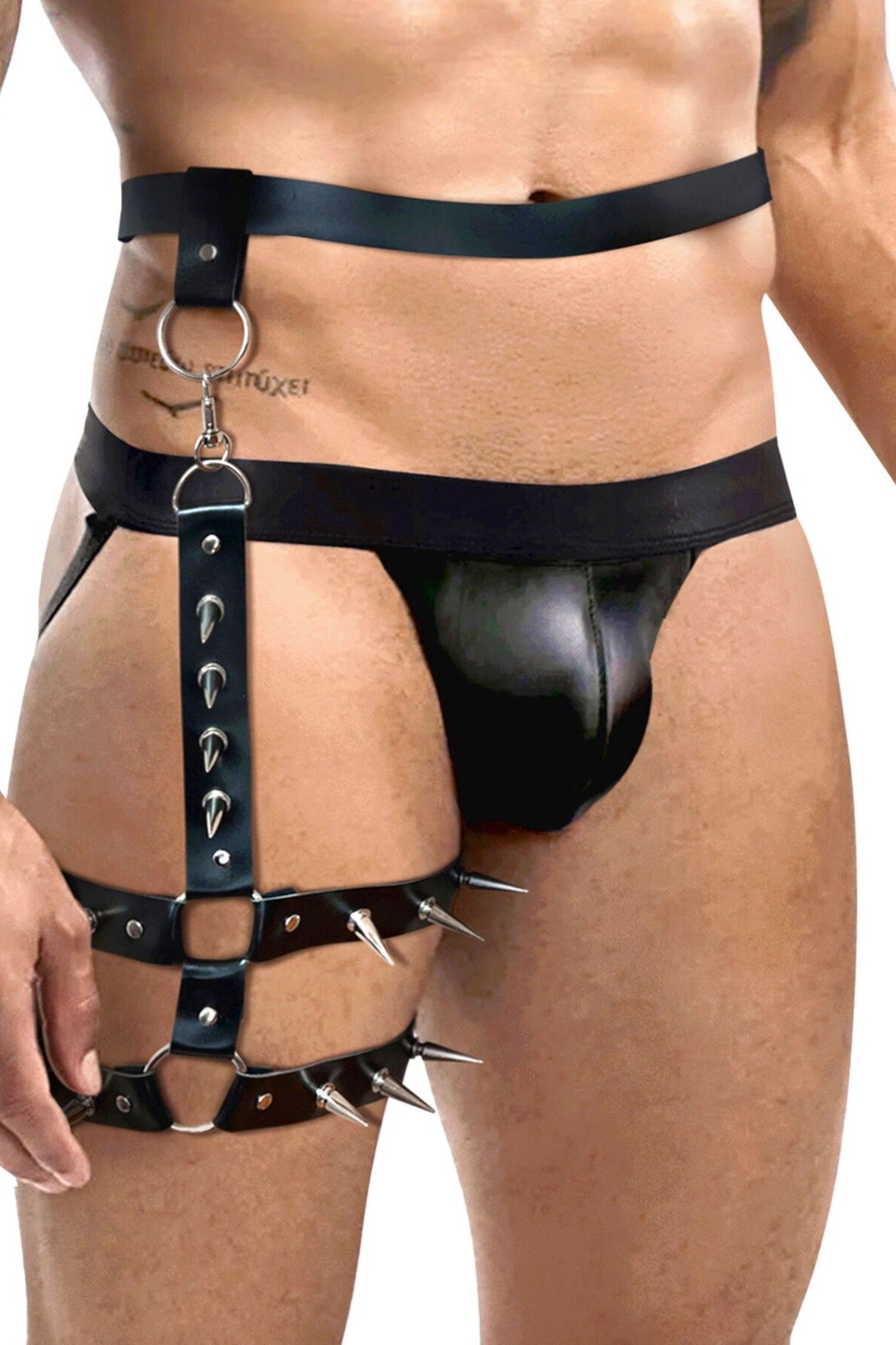 Мужские гартеры Serge black