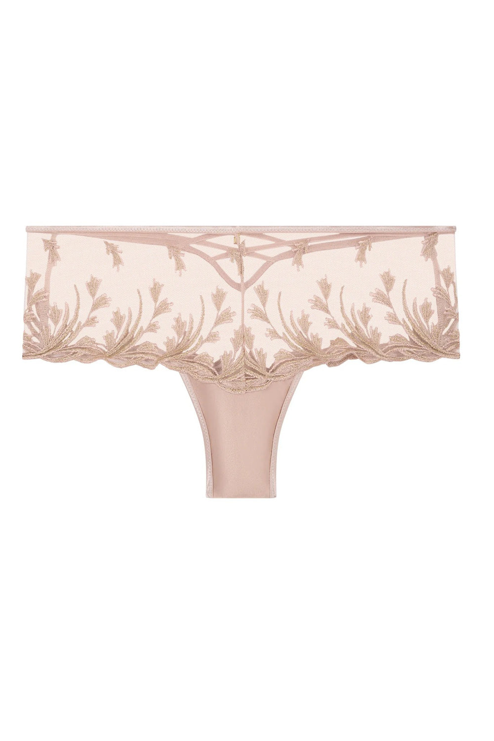 Шортики с вышивкой 6D70 Cosmic Romance sand rose