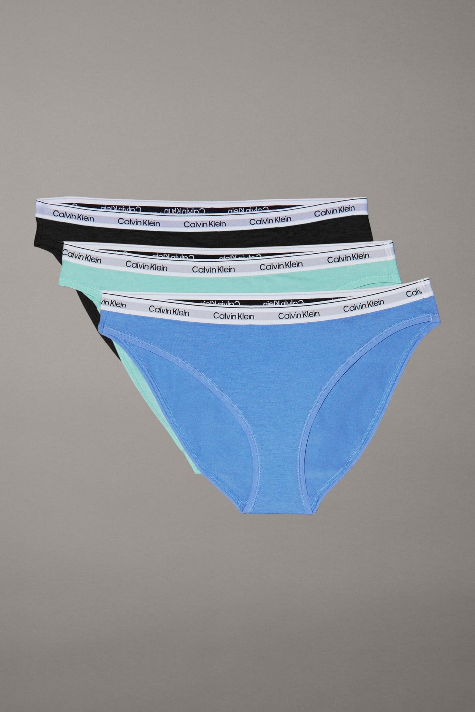 Бавовняні трусики бікіні 264596679 (3 шт.) multi Calvin Klein набір