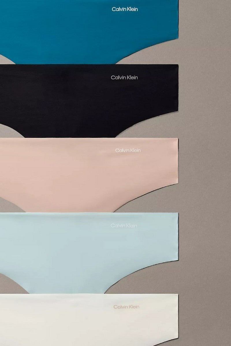 Безшовні трусики стрінги 576457978 (5 шт.) Calvin Klein