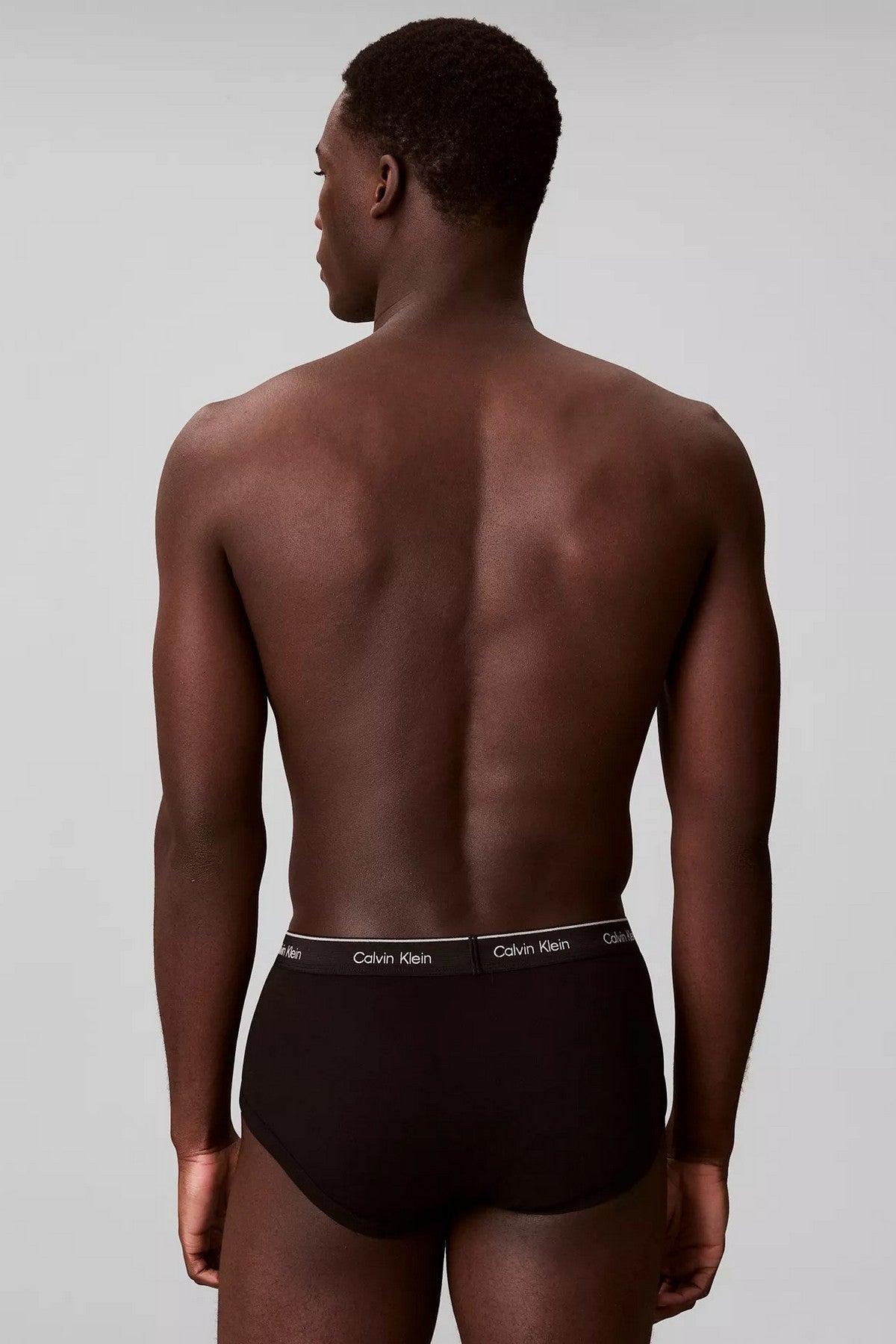 Чоловічі труси брифи 641457381 (6 шт.) black Calvin Klein вигляд ззаду