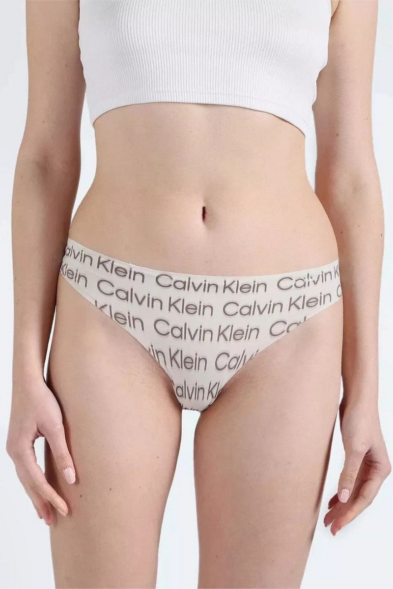 Безшовні трусики стрінги 987422336 beige