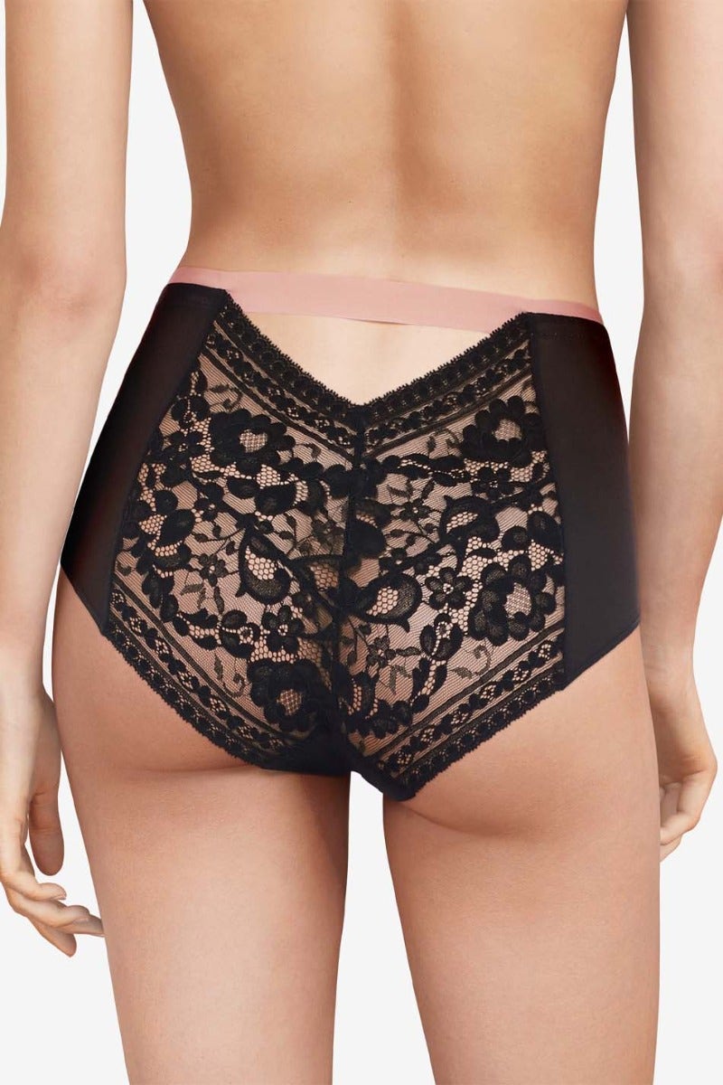 Высокие трусики слип 01E4 noir