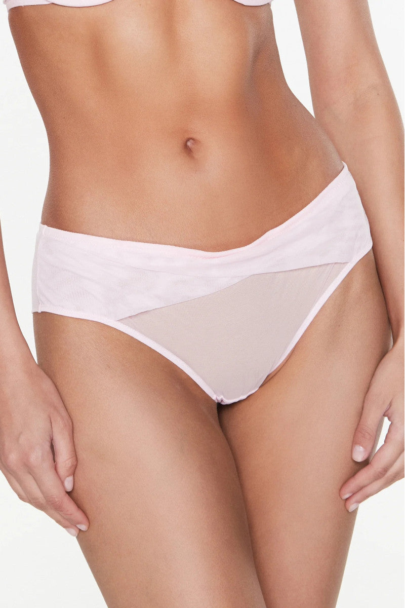 Трусики сліпи із мікросітки T230169 dragee pink