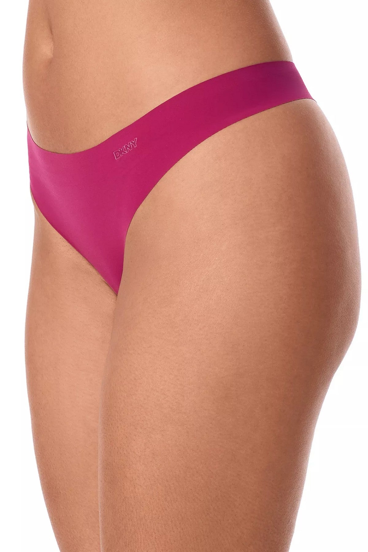 Безшовні трусики стрінги DK5026 red plum