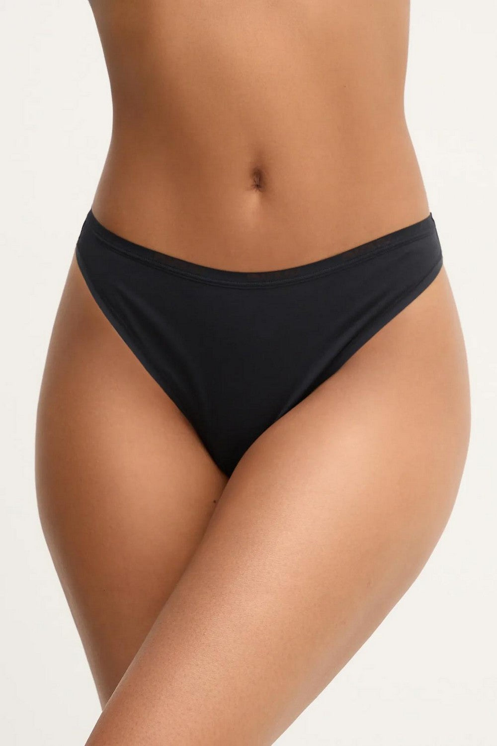 Хлопковые трусики стринг DK8461 black