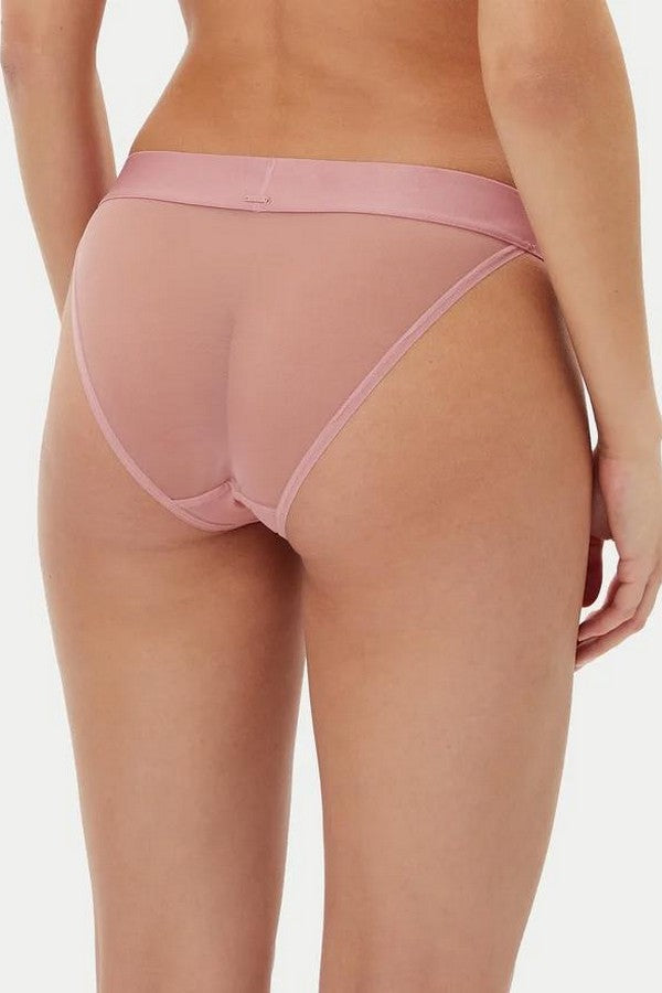 Трусики танга из микросетки DK8945 lilas