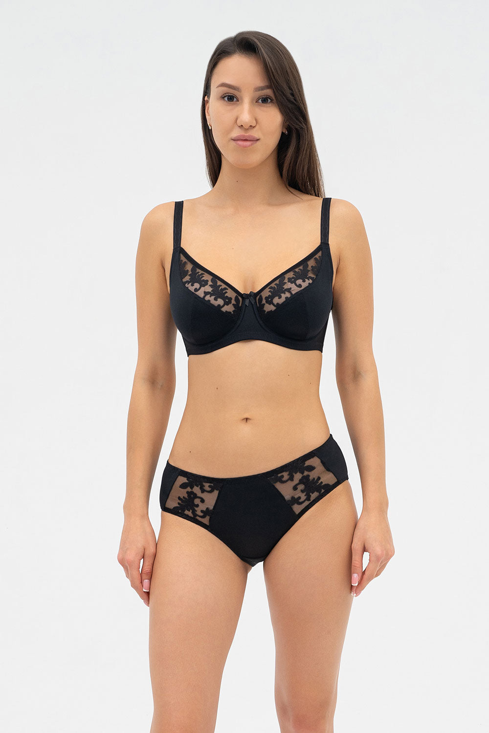 Трусики слип с вышивкой 006 34 02 Martina