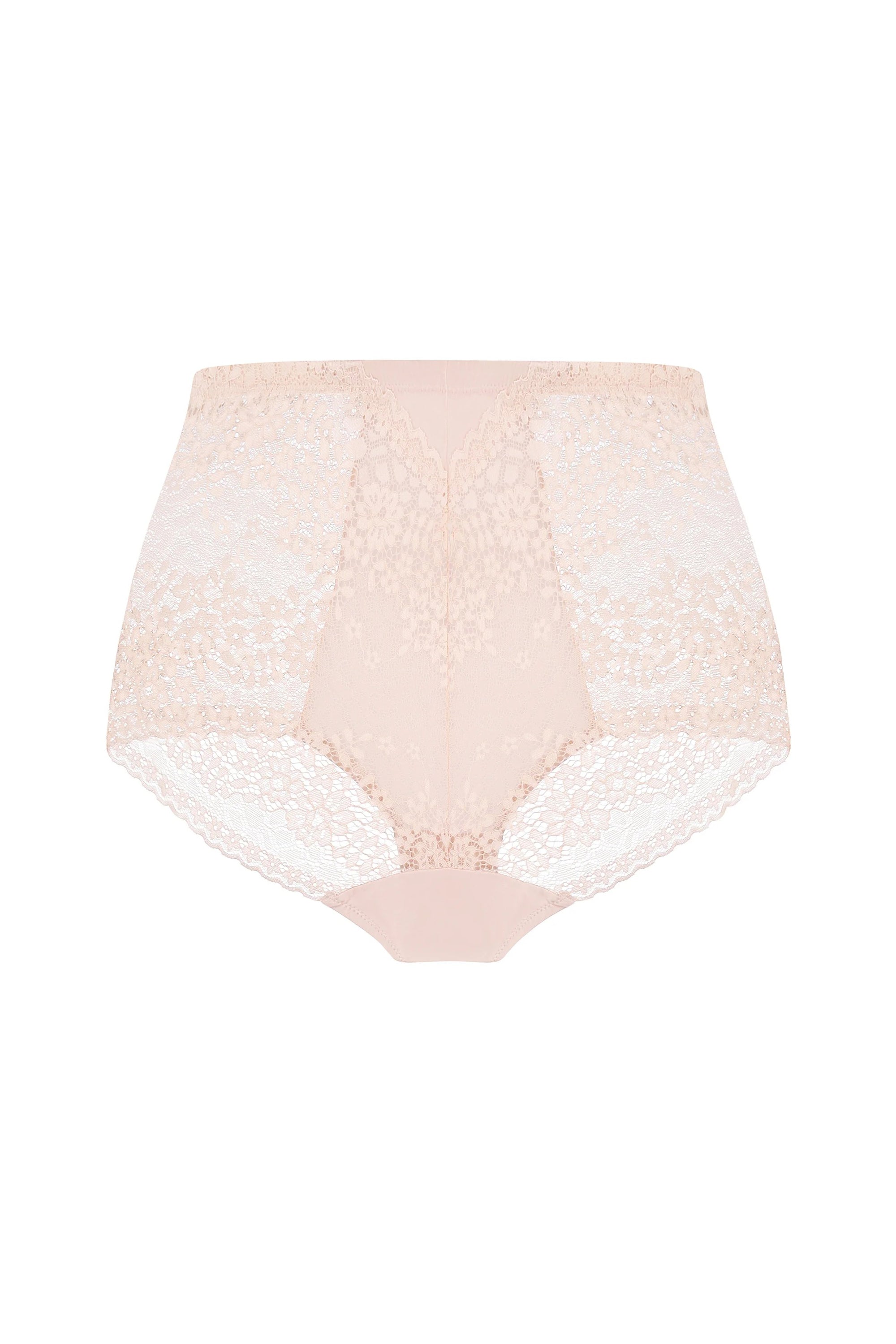 Высокие трусики слип 023 032 Veronica silver peony