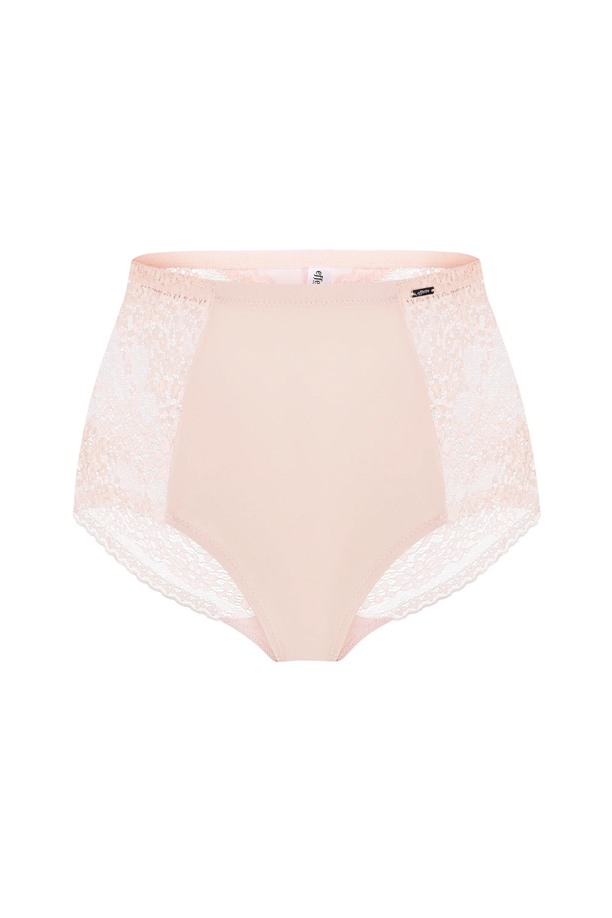 Высокие трусики слип 023 032 Veronica silver peony