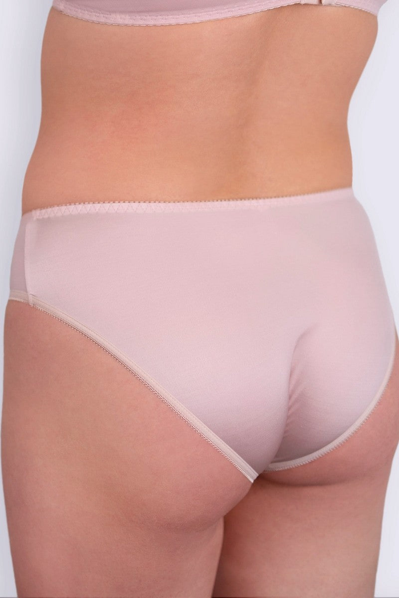 Трусики слип с кружевом 2414/010 rose pearl