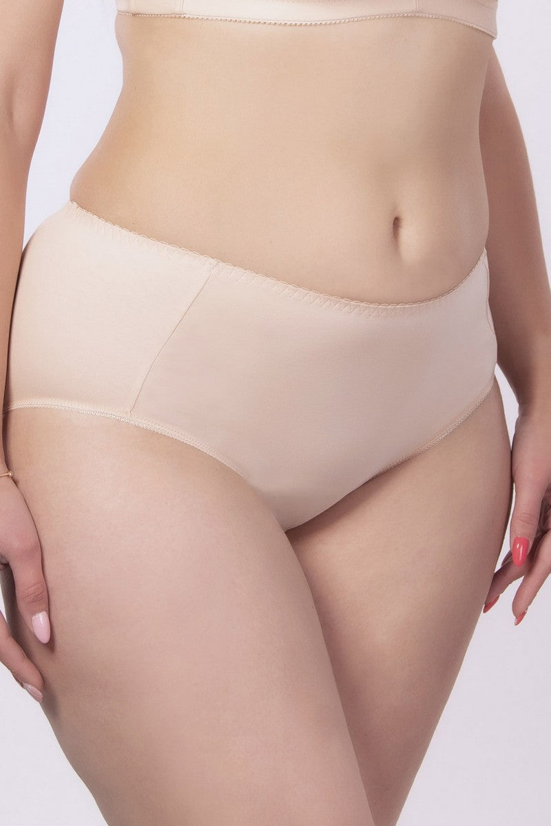 Бавовняні трусики сліпи 2503N (3 шт.) beige/lila/blue