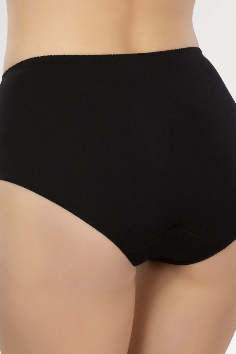 Бавовняні трусики сліпи 2503N (3 шт.) white/plum/black