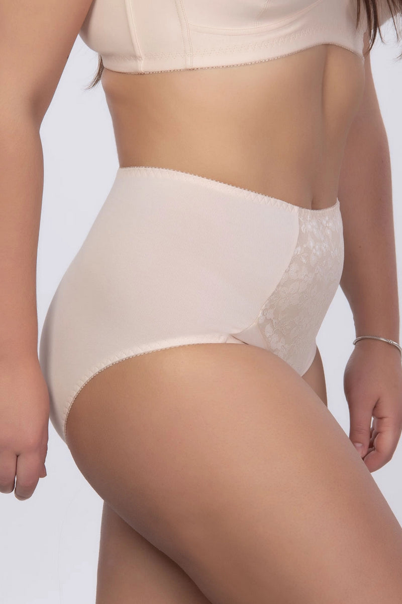 Высокие трусики слип 2505/501 beige