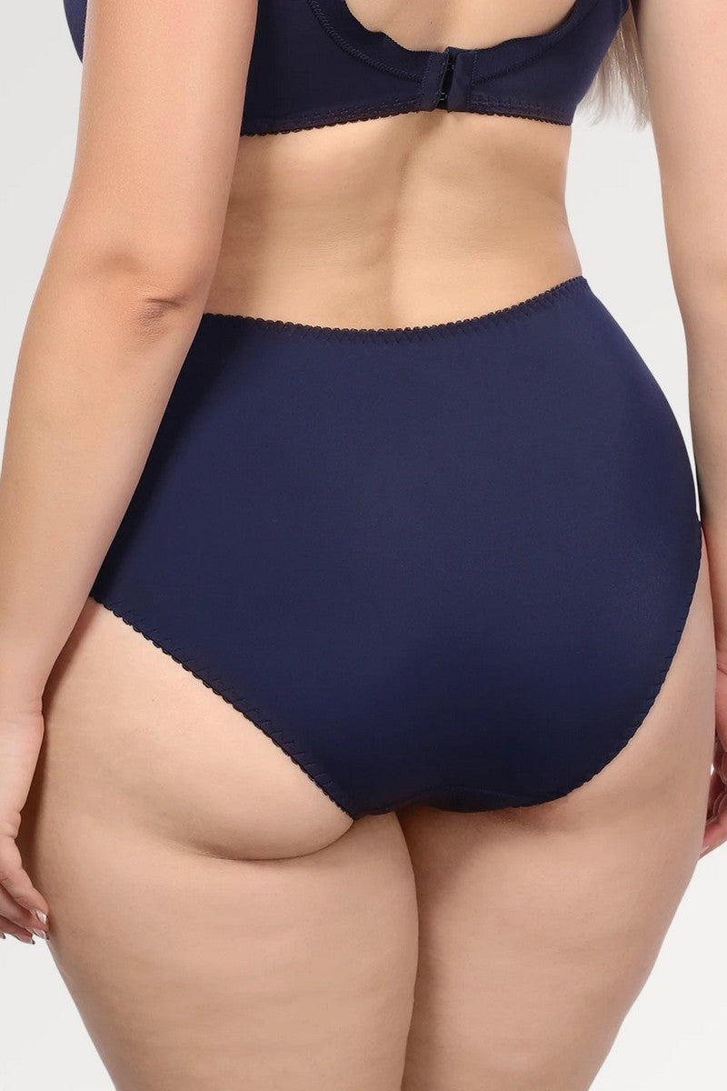 Трусики слип макси с кружевом 32