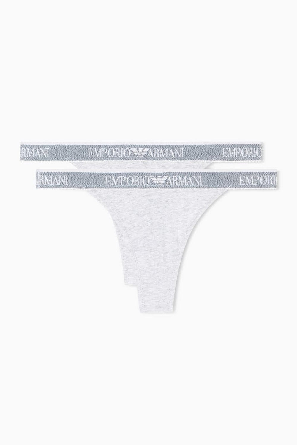 Бавовняні трусики стрінги 360550838 (2 шт.) Emporio Armani
