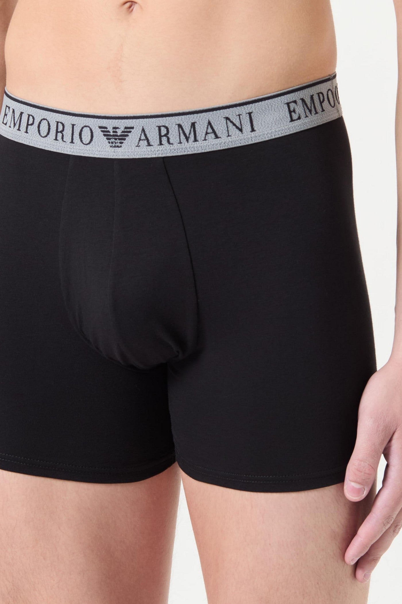 Чоловічі труси шорти 452059359 (2 шт.) multi Emporio Armani чорні