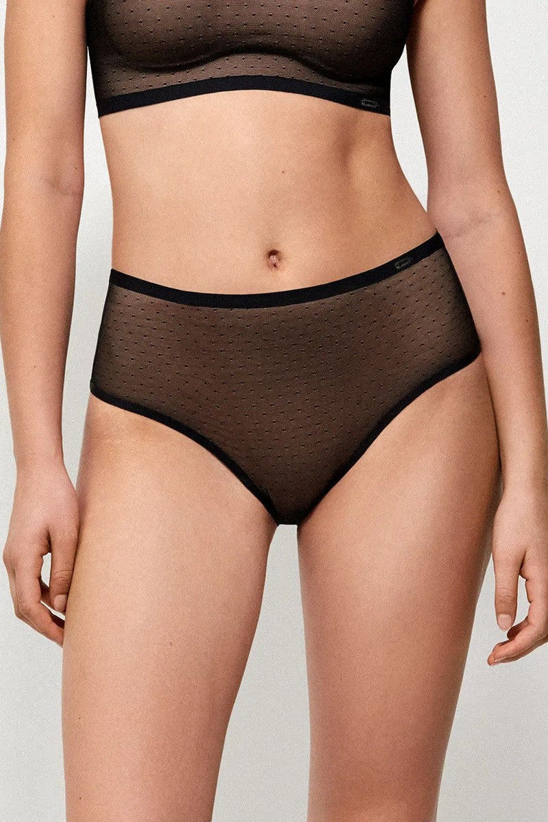 Трусики из микрофибры 110046B black