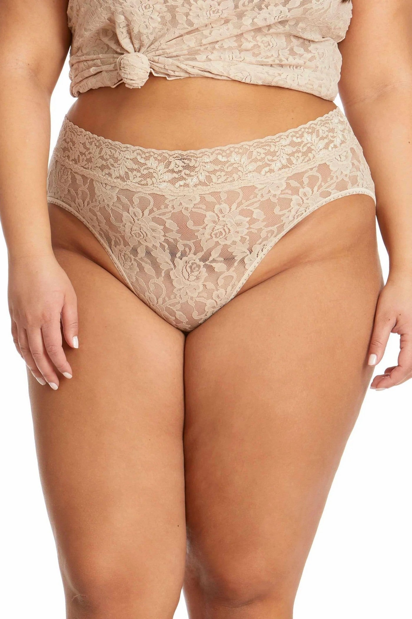 Кружевные кюлоты 461 Signature Lace chai