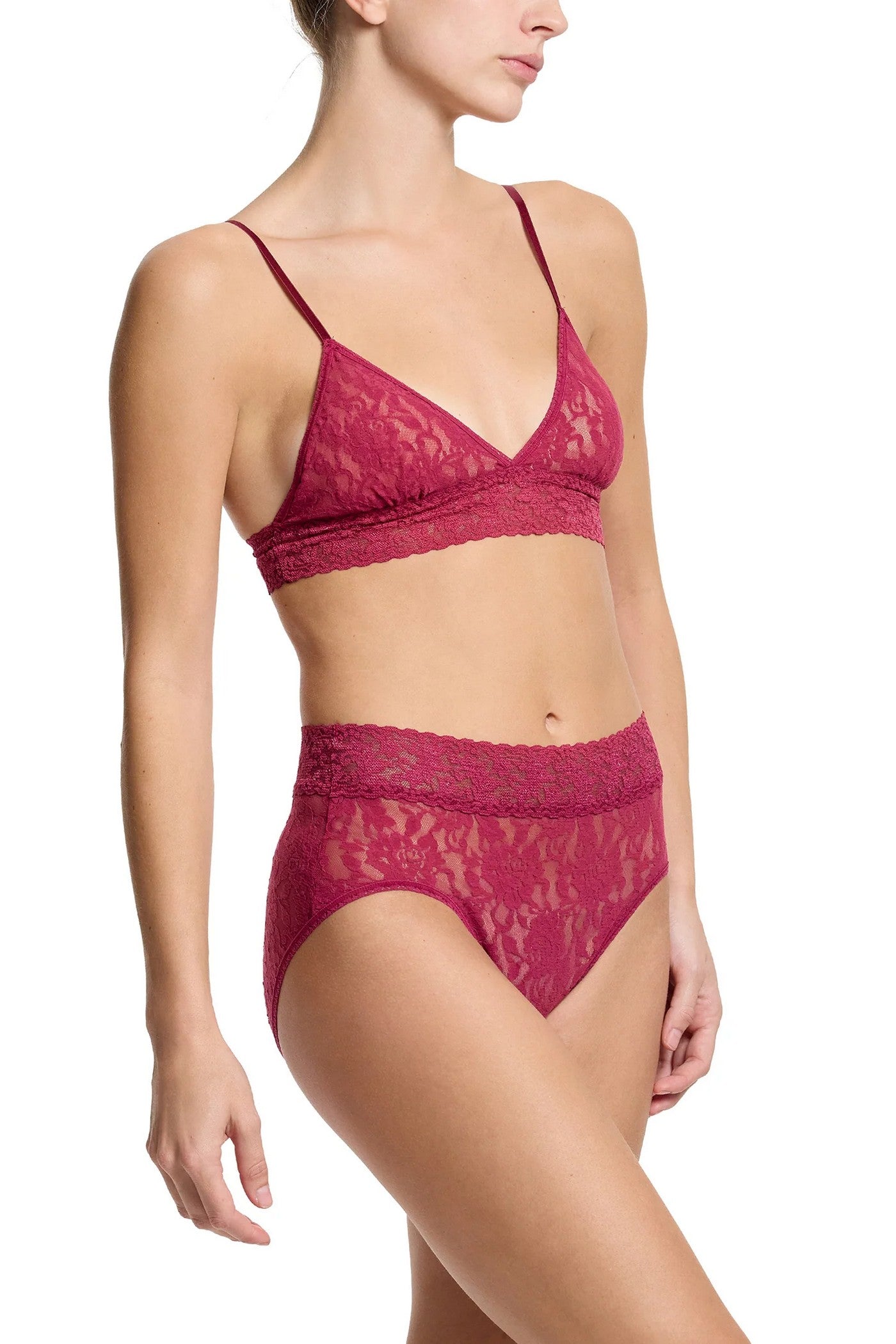 Кружевные кюлоты 461 Signature Lace merlot
