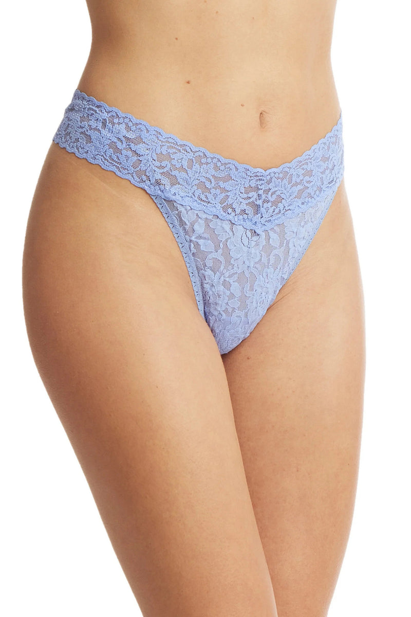 Кружевные трусики стринг 4811 Signature Lace cool water