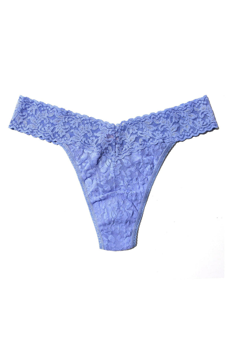 Кружевные трусики стринг 4811 Signature Lace cool water