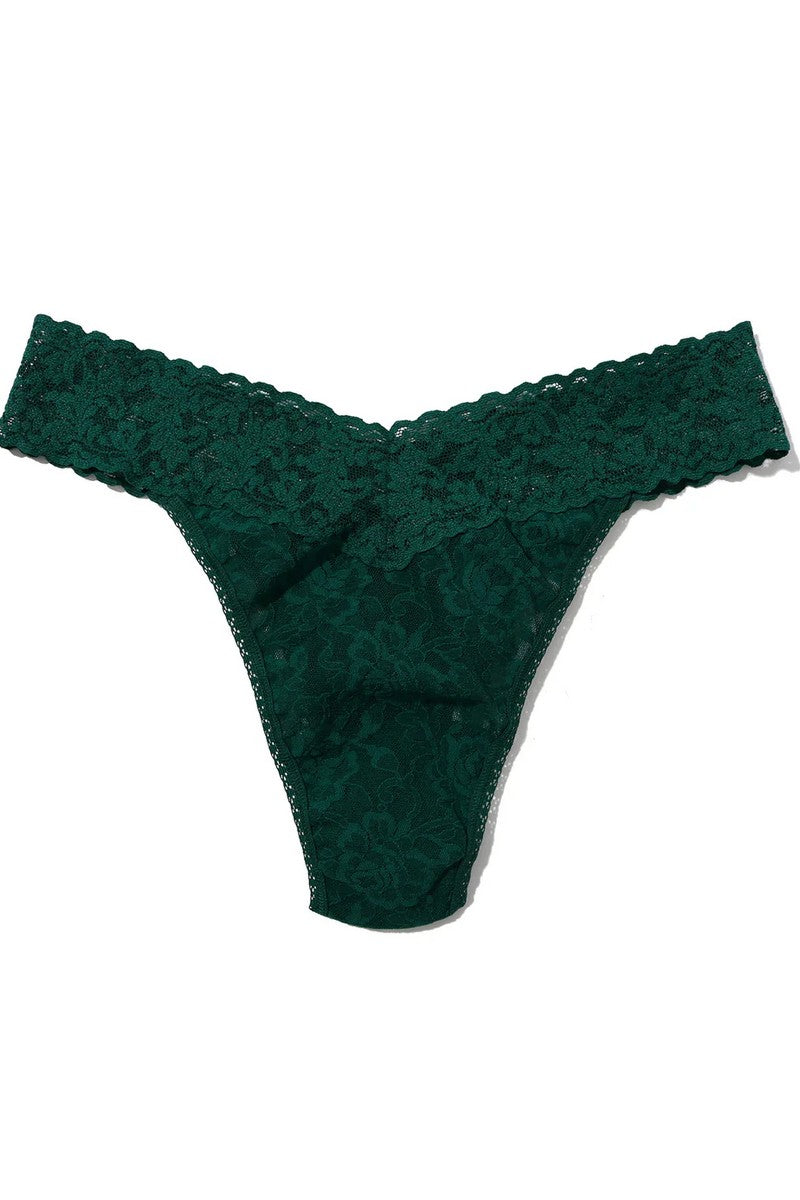 Мереживні трусики стрінги 4811 Signature Lace spruce